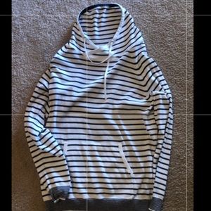 Striped hoodie